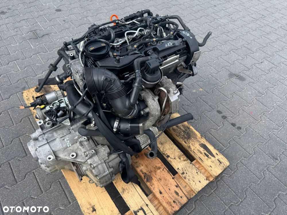 SILNIK KOMPLETNY 2.0 TDI CFF SKRZYNIA BIEGÓW LNZ VW PASSAT B7 2014 - 10