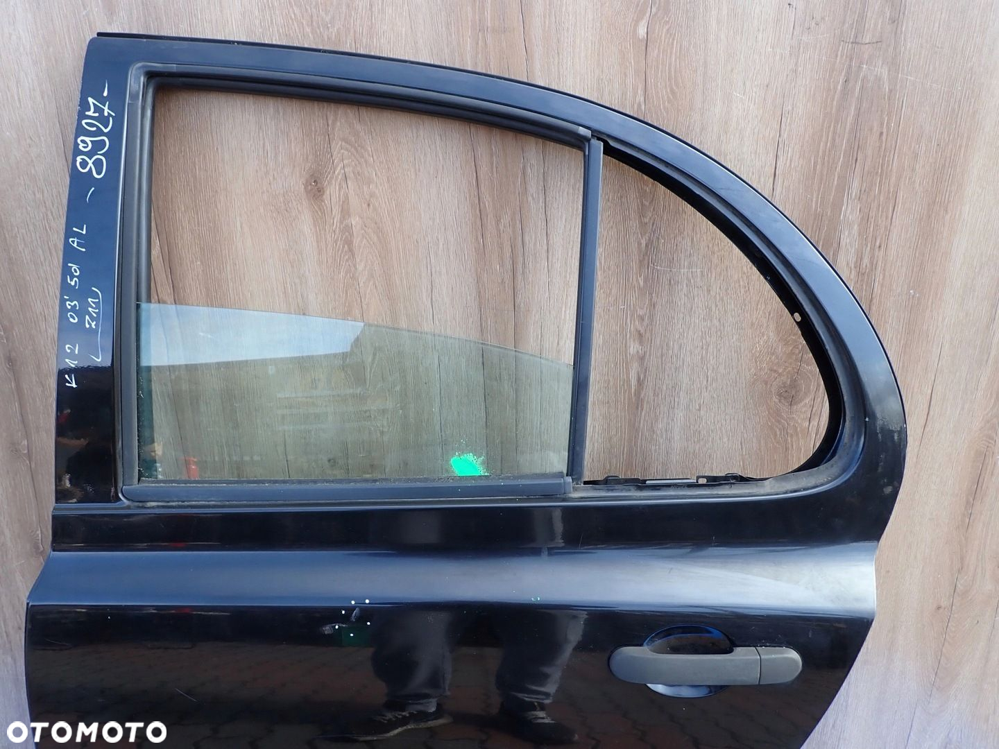 NISSAN MICRA K12 03-10 5d DRZWI TYLNE LEWE Z11 - 2
