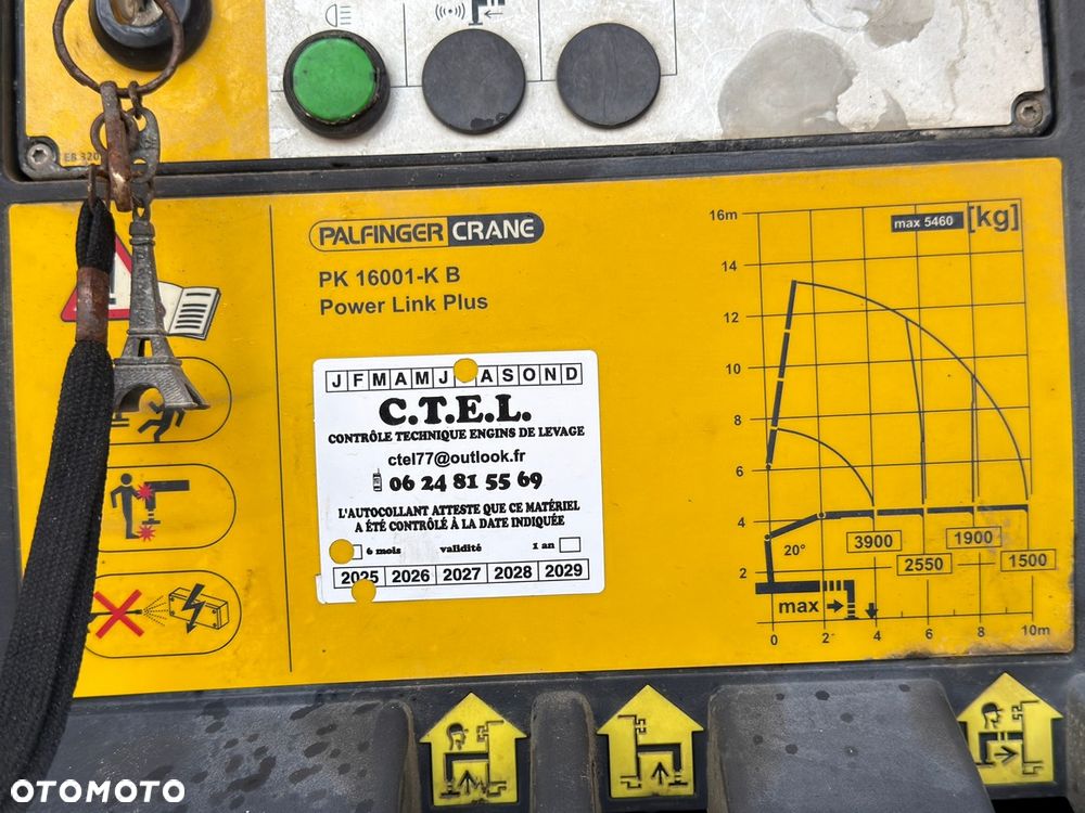 MAN TGS 26.400 *WYWROTKA 4,90m * PALFINGER PK 16001 K + PILOT * 6x4 - 9