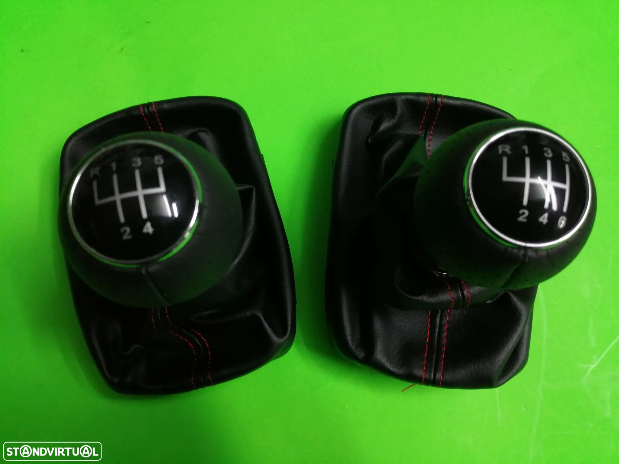 Moca / Punho / Manete com Fole das mudanças novo Audi A3 8L  2000 até 2003 - 1