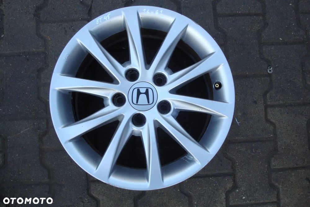 HONDA KPL FELG aluminiowych 16" 5X114.3 ET 45 - 5