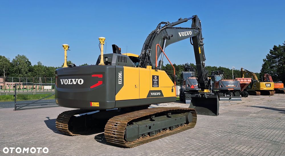 Volvo EC220EL (EC220, EC250) Trimble 3D głowica Engcon/Roto szczypce - 5