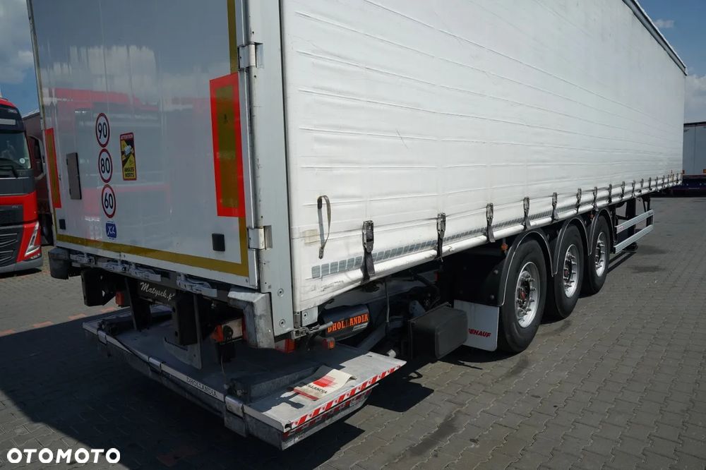 Fruehauf FIRANKA / STANDARD / WINDA DHOLLANDIA 2 000 kg / SAF /  MOCNA PODŁOGA SZYNA DESKA / PALNDEKA ZBROJONA - 13