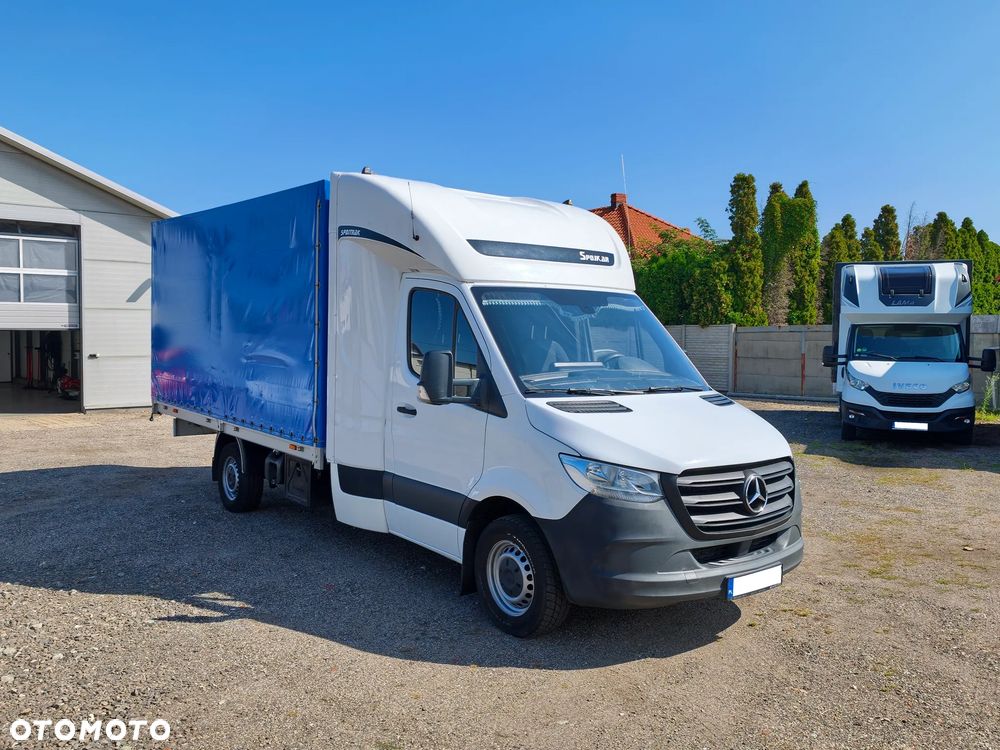 Mercedes-Benz SPRINTER 317 8EP SPOJTRAK TWINCAB GWARANCJA ASO SALON PL BEZWYPADKOWY FV23% REG. WYSOKOŚCI - 9