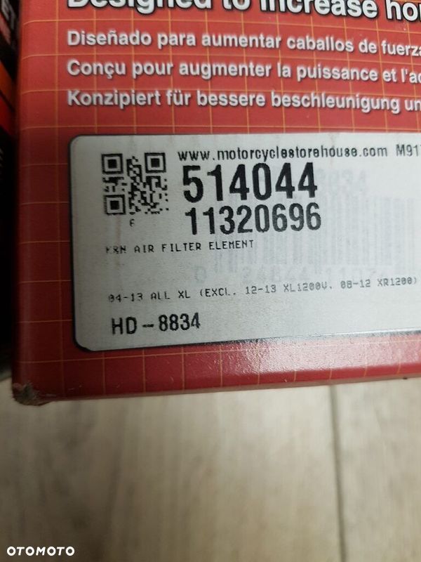 Filtr powietrza K&N HD-8834 Harley Davidson XL 883 1200 - 3