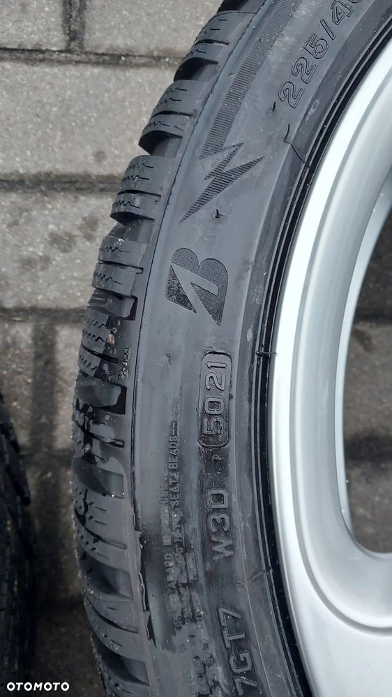 FELGI KOŁA OPONY ZIMA 225/40/R18 ET49 VW GOLF VII 5G0601025BK ZIMA - 7