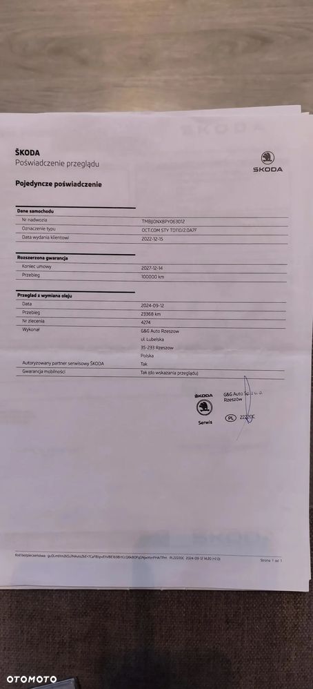 Skoda Octavia 2.0 TDI Style DSG - 14