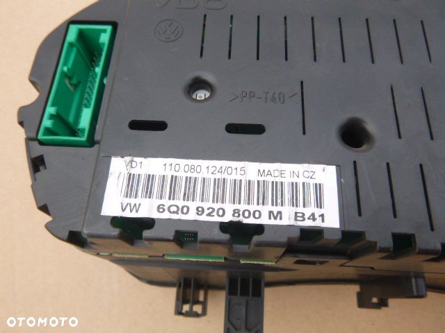 ZESTAW STARTOWY STACYJKA KOMPUTER IMMOBILIZER LICZNIK VOLKSWAGEN POLO 9N 1.4 TDI - 13