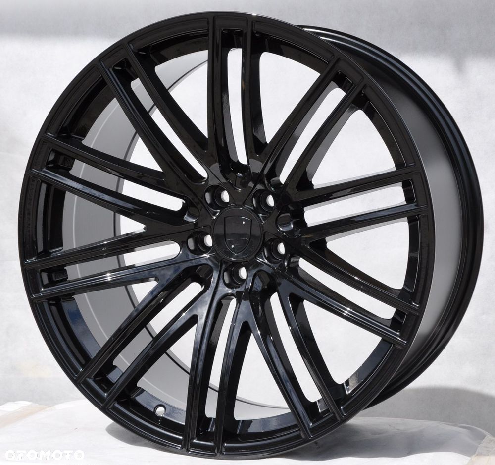 1274 CZARNE NOWE FELGI 21 5x112 DO PORSCHE MACAN - 3