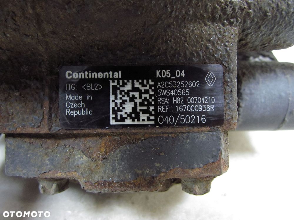 RENAULT NISSAN DACIA 1.5 DCI POMPA WTRYSKOWA PALIWA A2C53252602 5WS40565 8200704210 167001945R - 8