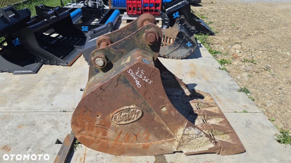 Łyżka 90cm złącze Miller 65mm lemiesz do koparki koparka do kopania sworzeń sworznie 100, 80 - 2