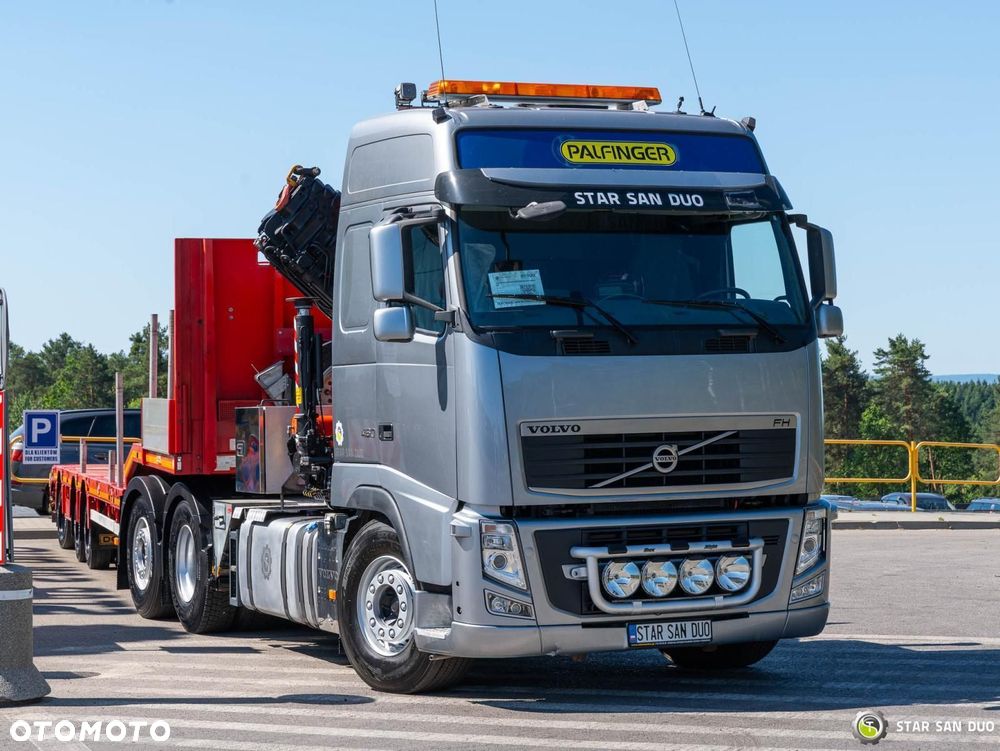 Volvo FH460 6x2 PALFINGER PK 33002 EH HDS Żuraw Ciągnik Naczepa - 24