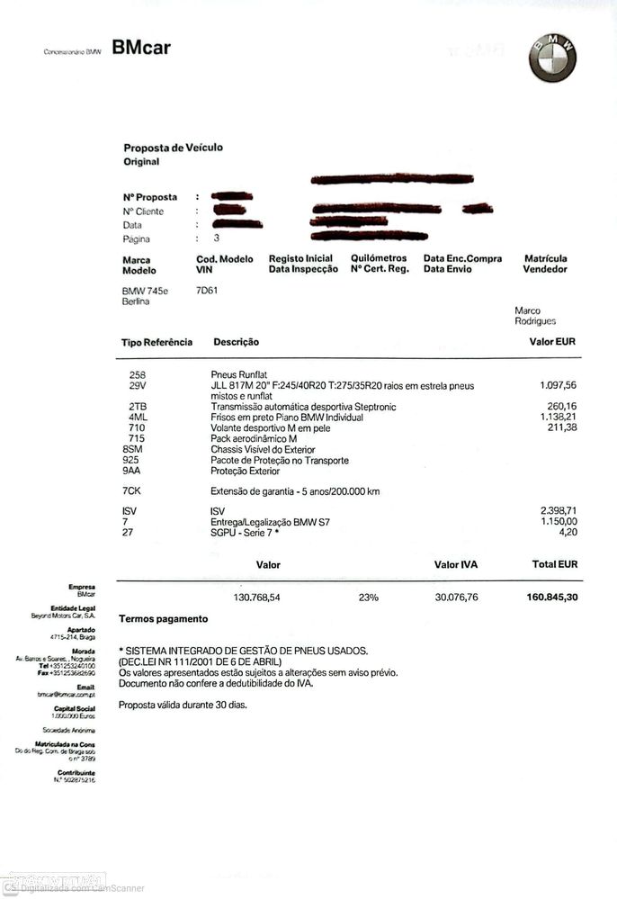 BMW 745 e iPerformance Pack M Auto - 61