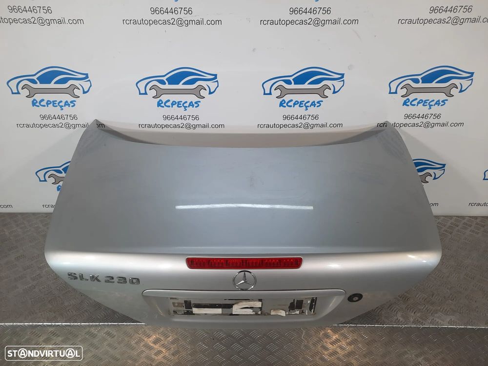 .PORTA TAMPA MALA MERCEDES SLK R170 PUXADOR 3º STOP - 5