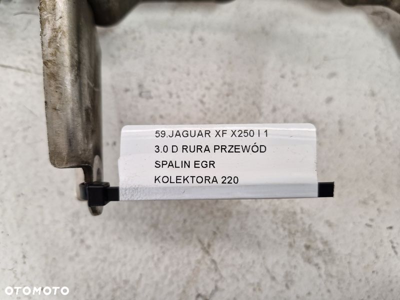 jaguar xf x250 i 1 3.0 d rura przewód spalin egr kolektora - 9