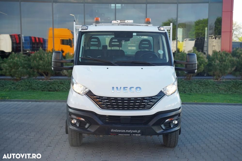 Iveco DAILY 70-180 / BASCULATOR SPATE 2.8 M / MTA: 7.0 T / BLOCARE PUNȚI / DUBLU / HI-MATIC - 11