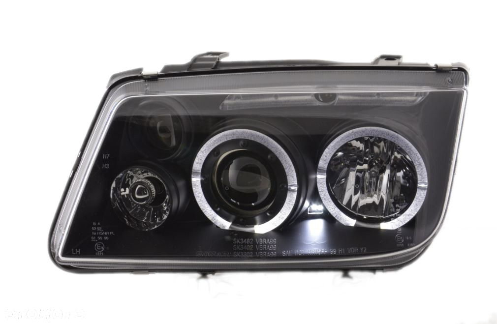 Lampy Reflektory Do VW BORA OD 1998 DO 2005 ROKU Soczewki LED H1 GRATIS - 3