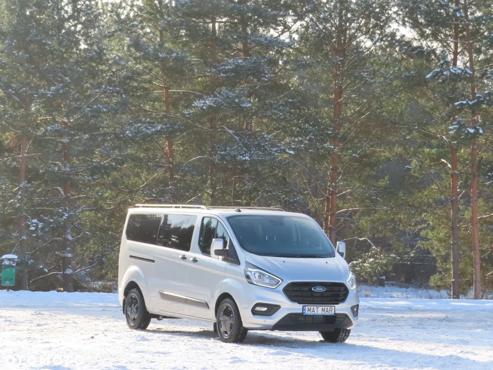 Ford Transit CUSTOM 2.0 TDCi 130 Km L2 Limited Edition W Najbogatszej Wersji Wyposażenia TREND L2H1 LONG Blaszak Furgon 9-Cio Osobowy Stan Jak NOWY POLECAM - 2