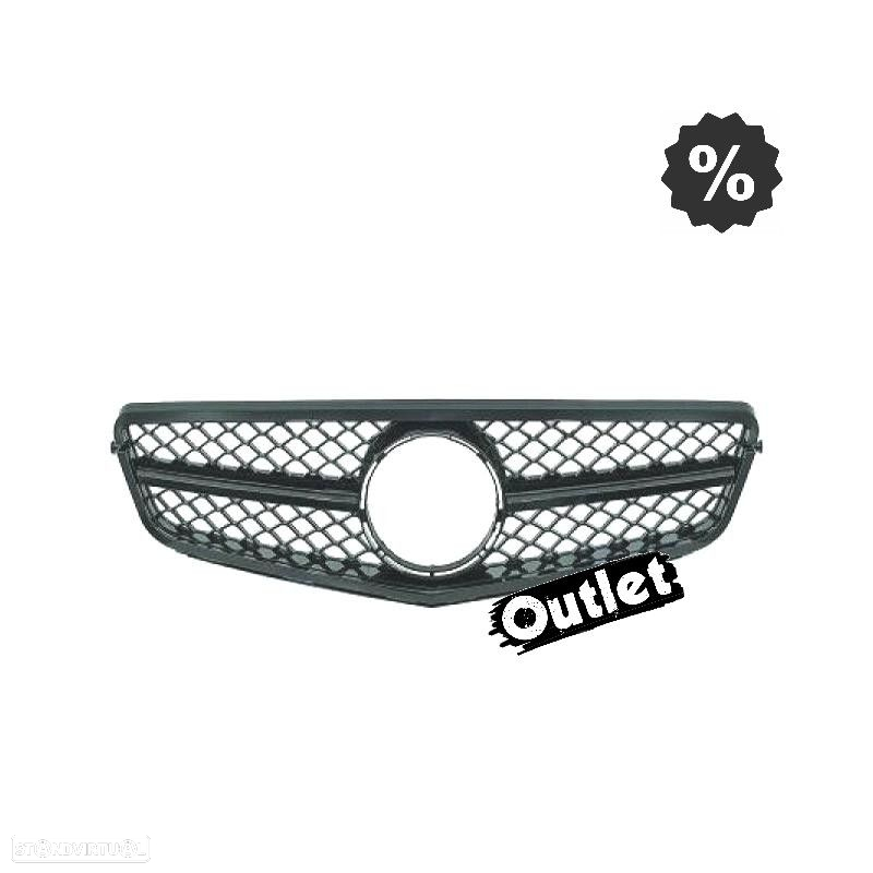 R010328C1 GRELHA FRONTAL MERCEDES W204 11-14 PRETO BRILHANTE LOOK AMG C63 - 6