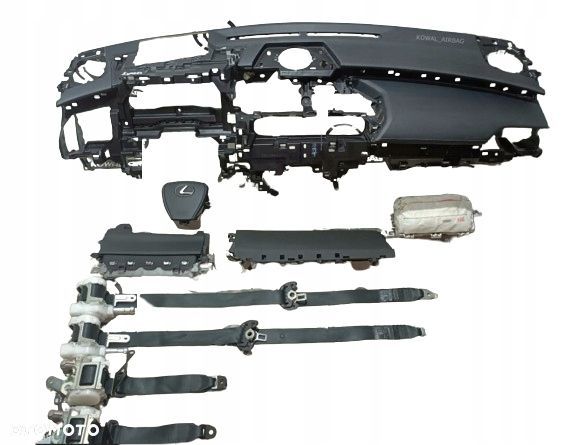 komplet poduszki deska pas pasy lexus es 300h - 1