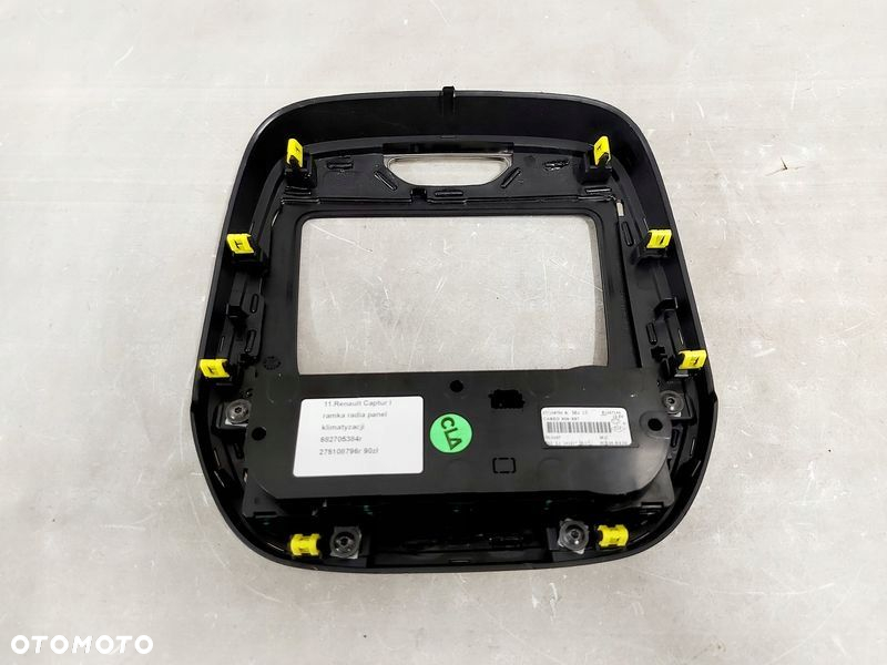 RENAULT CAPTUR 1 I RAMKA RADIA PANEL KLIMATYZACJI - 7