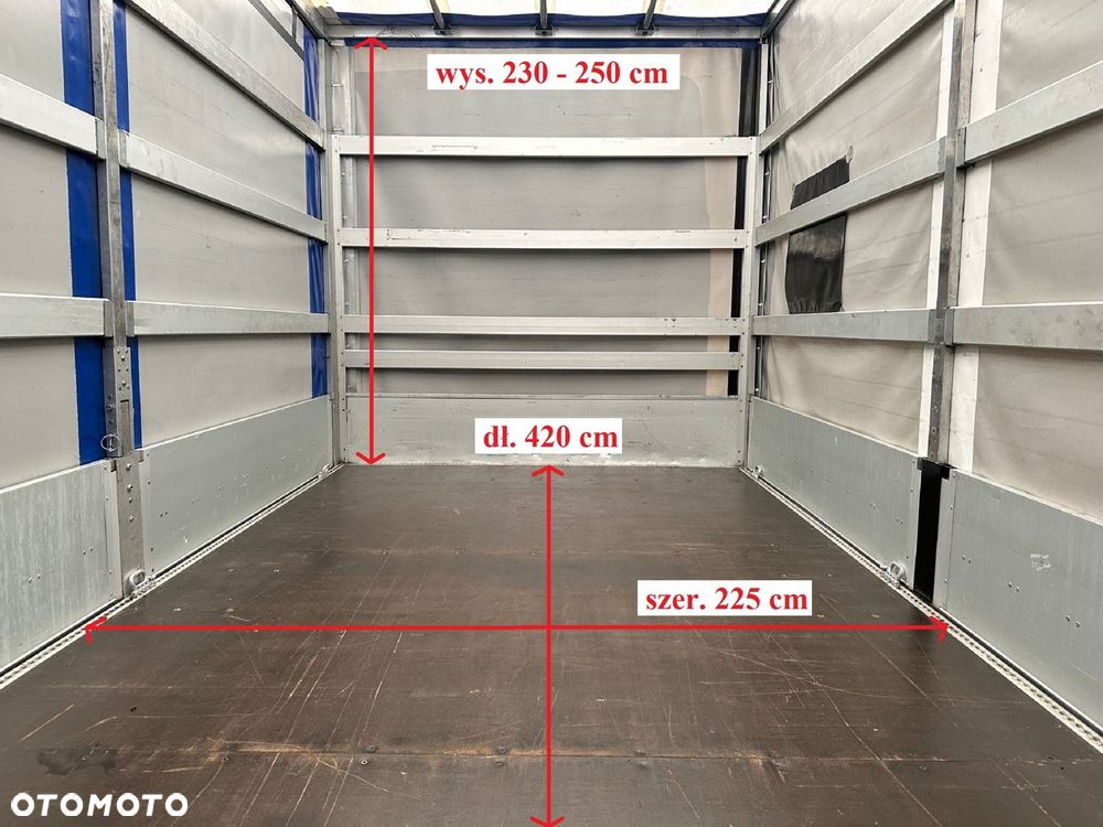 Renault MASTER PLANDEKA 8 PALET WEBASTO TEMPOMAT KLIMATYZACJA PNEUMATYKA  170KM - 13