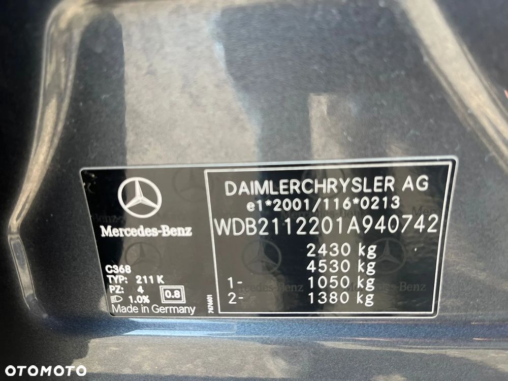 Mercedes-Benz Klasa E - 9