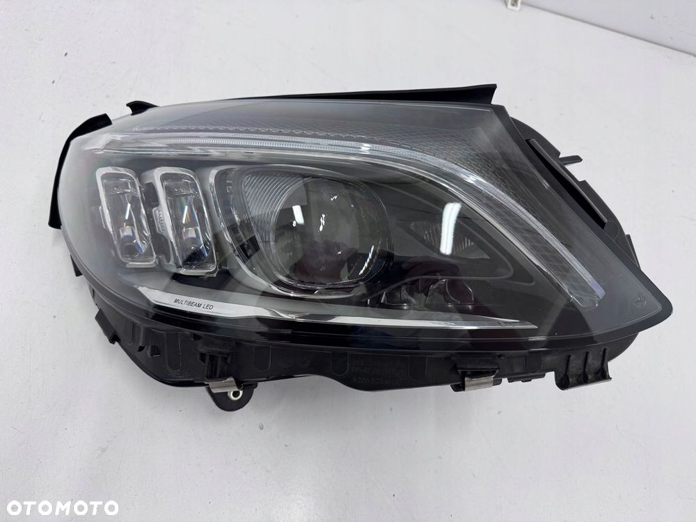 PRZÓD MERCEDES C KLASA W205 A205 LIFT AMG ZDERZAK MASKA BŁOTNIKI LAMPY - 13