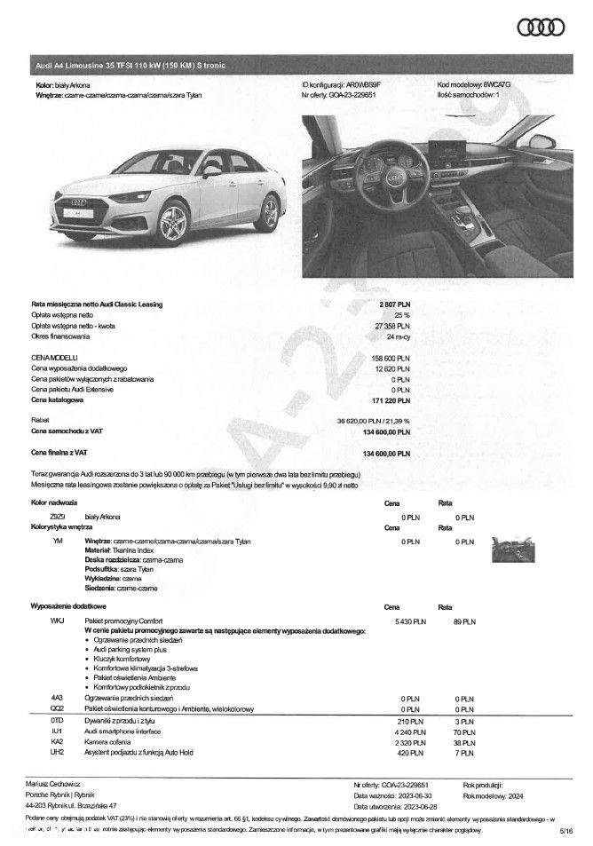 Audi A4 Limousine 35 TFSI mHEV Advanced S tronic - 18