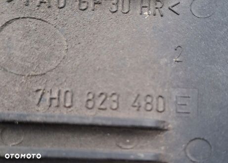 vw t5 03-09r rygiel zamek maski oryg 7h0823480e - 2