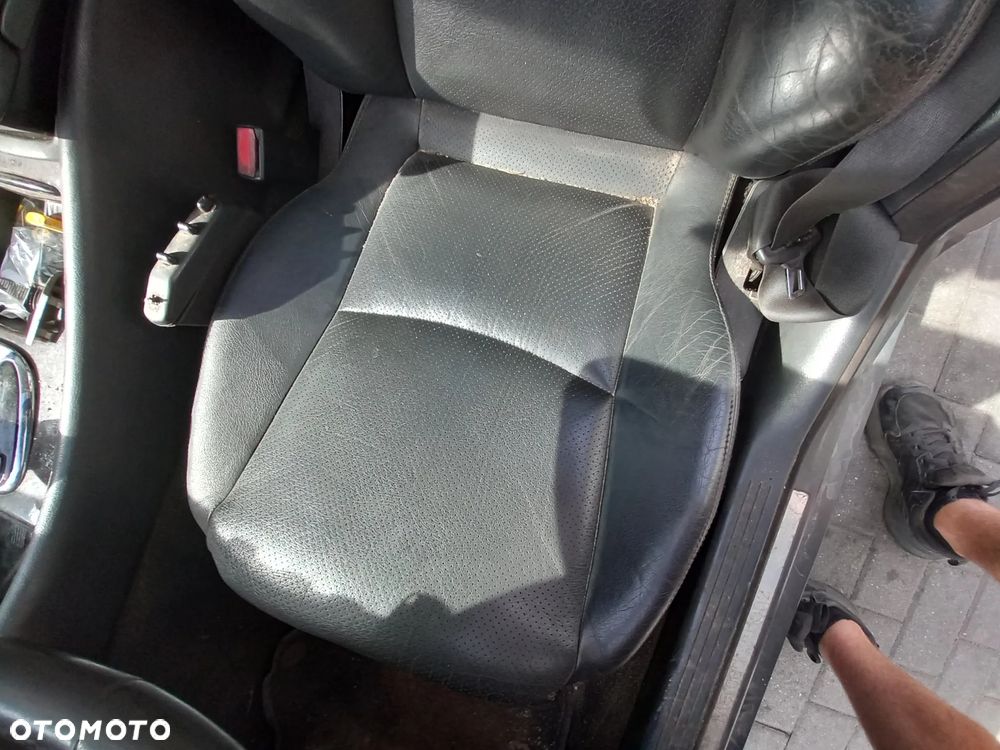 MERCEDES W203 C-KLASA FOTELE KANAPA KOMPLET SKÓRA POMPOWANY FOTEL KIEROWCY - 3