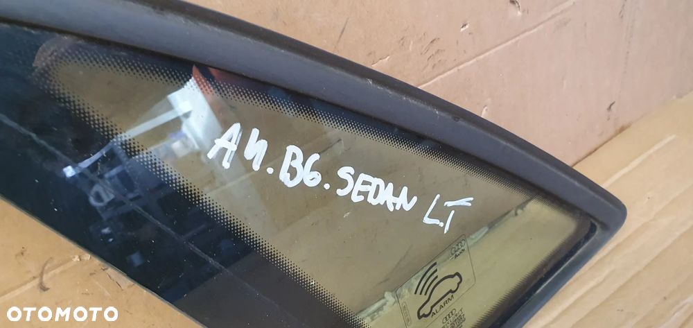 Szyba karoseryjna lewy tył tylna lewa Audi A4 B6 Sedan AS2 00r - 6
