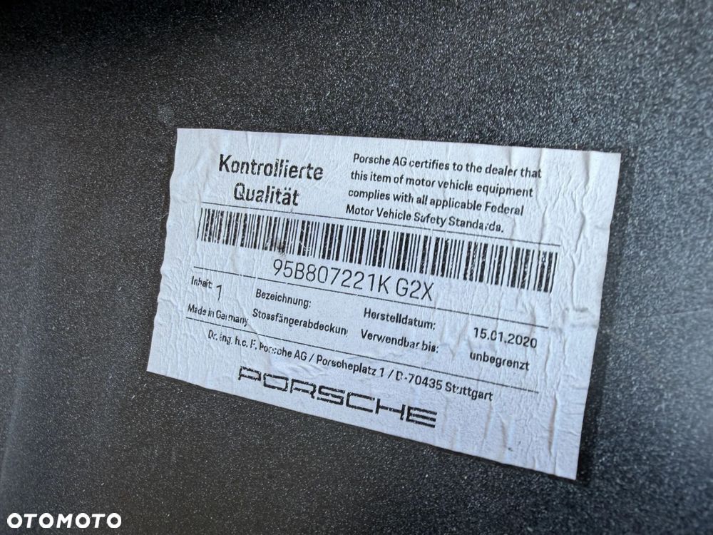 ZDERZAK PRZÓD PORSCHE MACAN 95B LIFT 2019- ORYGINAŁ  LEDY - 7