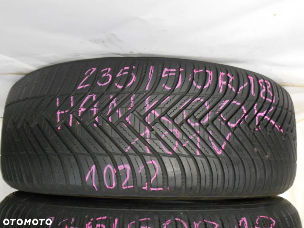 OPONY 235/50R18 HANKOOK KINERGY 4S 2 DOT 1222 7.2MM - 2