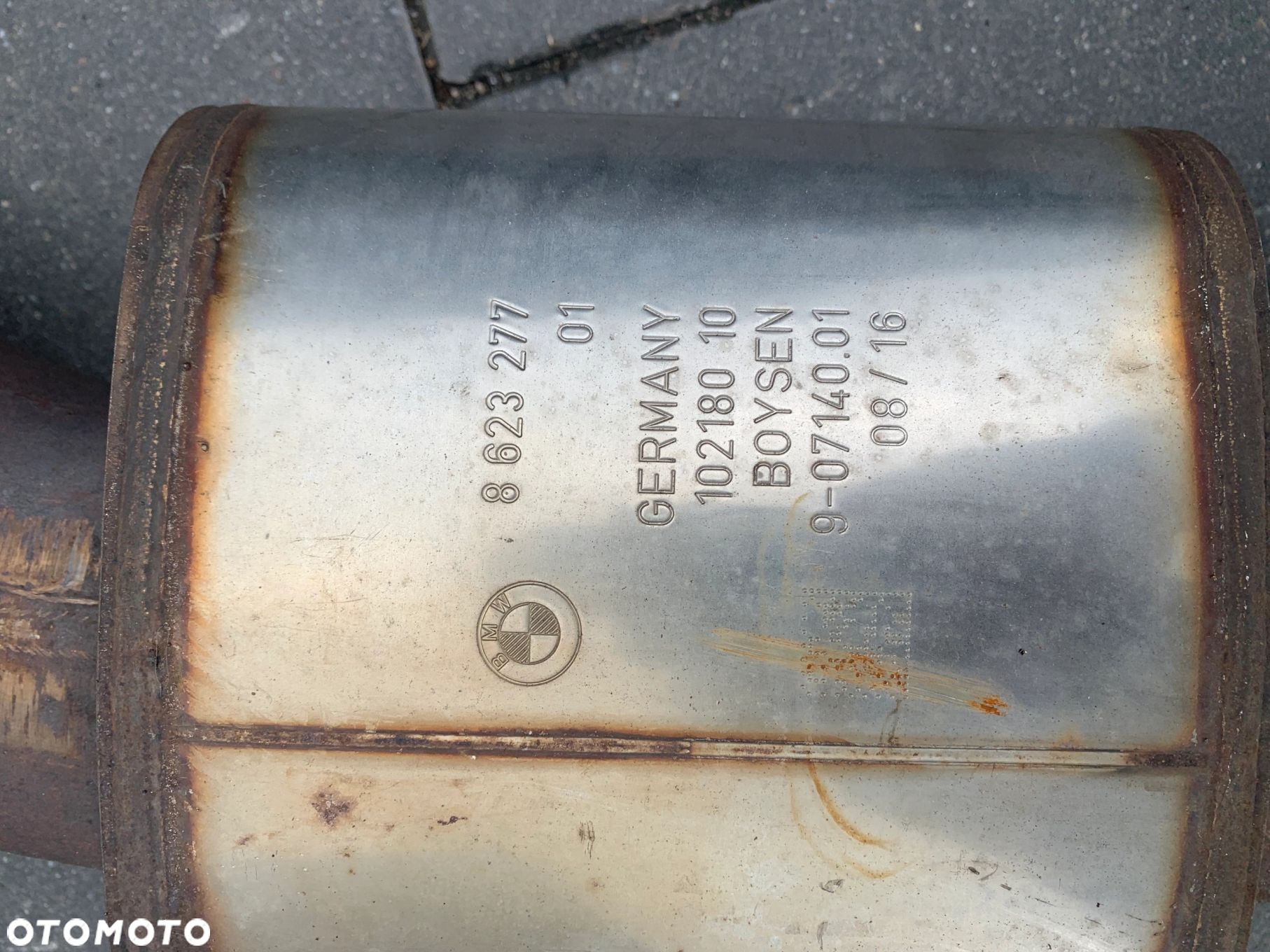 WYDECH TŁUMIK UKŁAD WYDECHOWY BMW 3 F30 F31 F34 4 F32 F33 F36 4.0i PRZELOT - 5