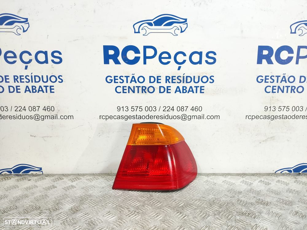 Farolim traseiro trás direito original BMW Serie 3 E46 Carro Pré LCI de 1998 a 2001 - 1