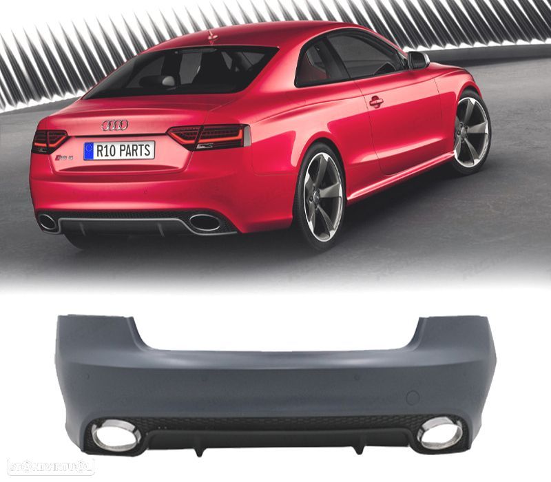 KIT CARROÇARIA AUDI A5 COUPE 13-16 LOOK RS5 - 3