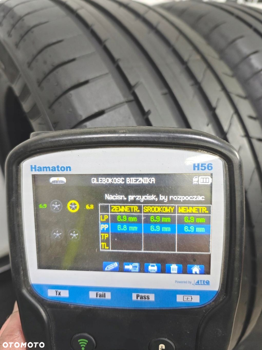 225/50R17 fulda 2022 opony letnie 6,5mm 50734 - 9