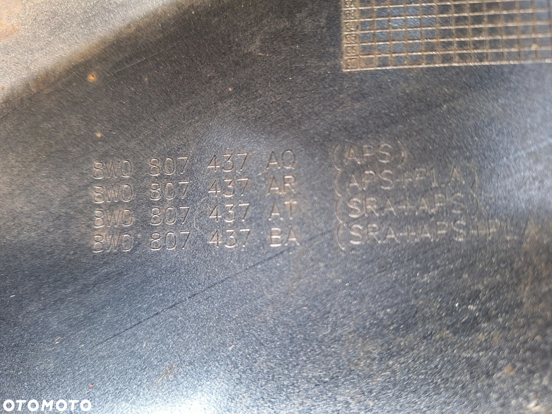 AUDI A4 B9 LIFT S-line 19- 8W0 CAŁY-NIE KLEJONY! ZDERZAK PRZÓD PRZEDNI ORYG 8W0807437AQ WYSYŁKA 24H - 13
