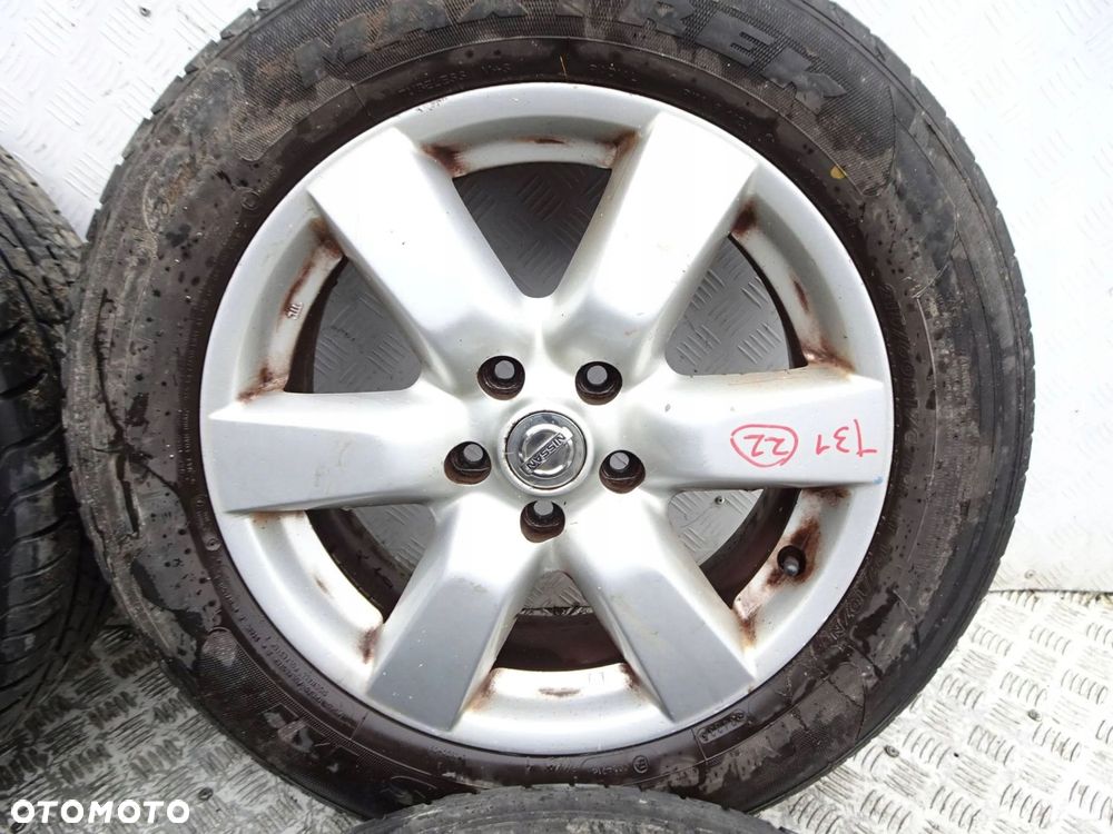 alufelgi z oponami kpl. nissan x-trail t31 17" 5x114.3 et 45 - 11