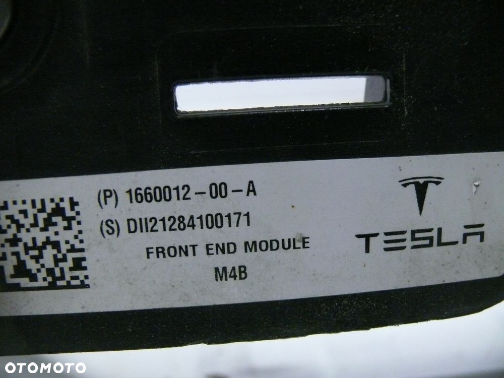 PAS PRZEDNI WZMOCNIENIE ZDERZAKA TESLA Y 2020 - 2