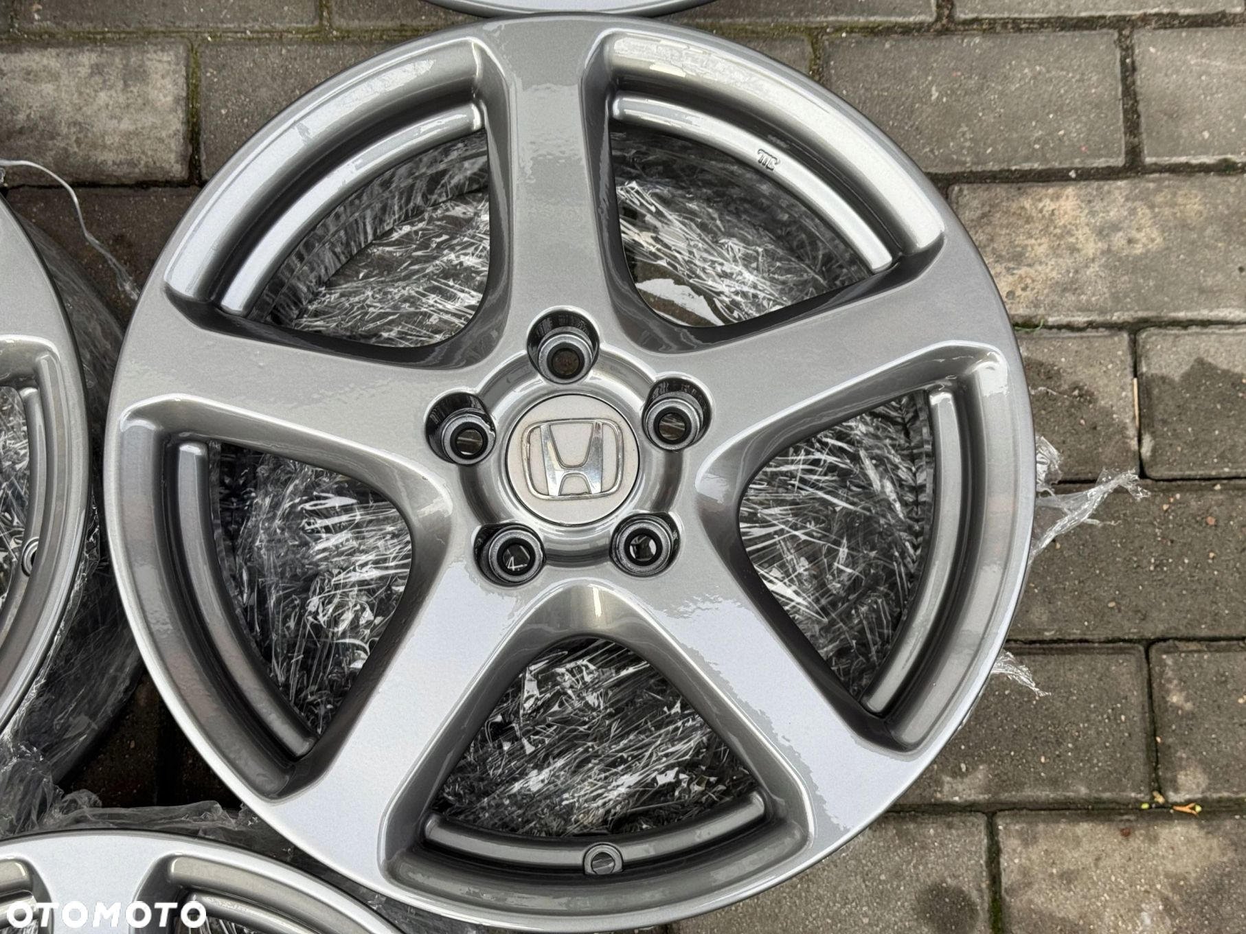 ALU FELGI 17 HONDA ACCORD TYPE S 7J ET55 ORYGINAŁ JAK NOWE 5 SZT CIVIC HRV - 15