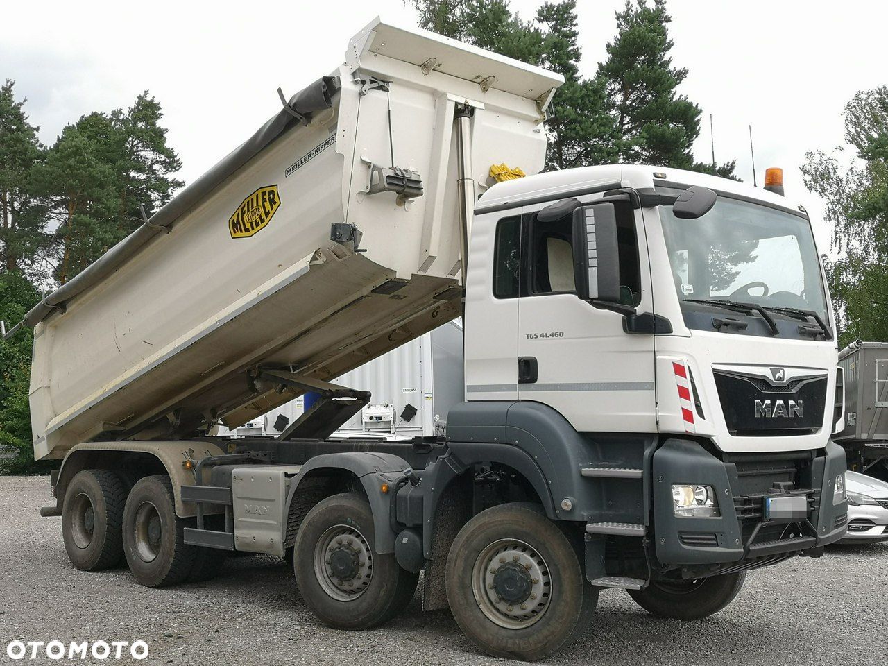 MAN TGS 41.460 MEILLER KIPPER 8x6 Manual 89-Tys. Km!! - 1