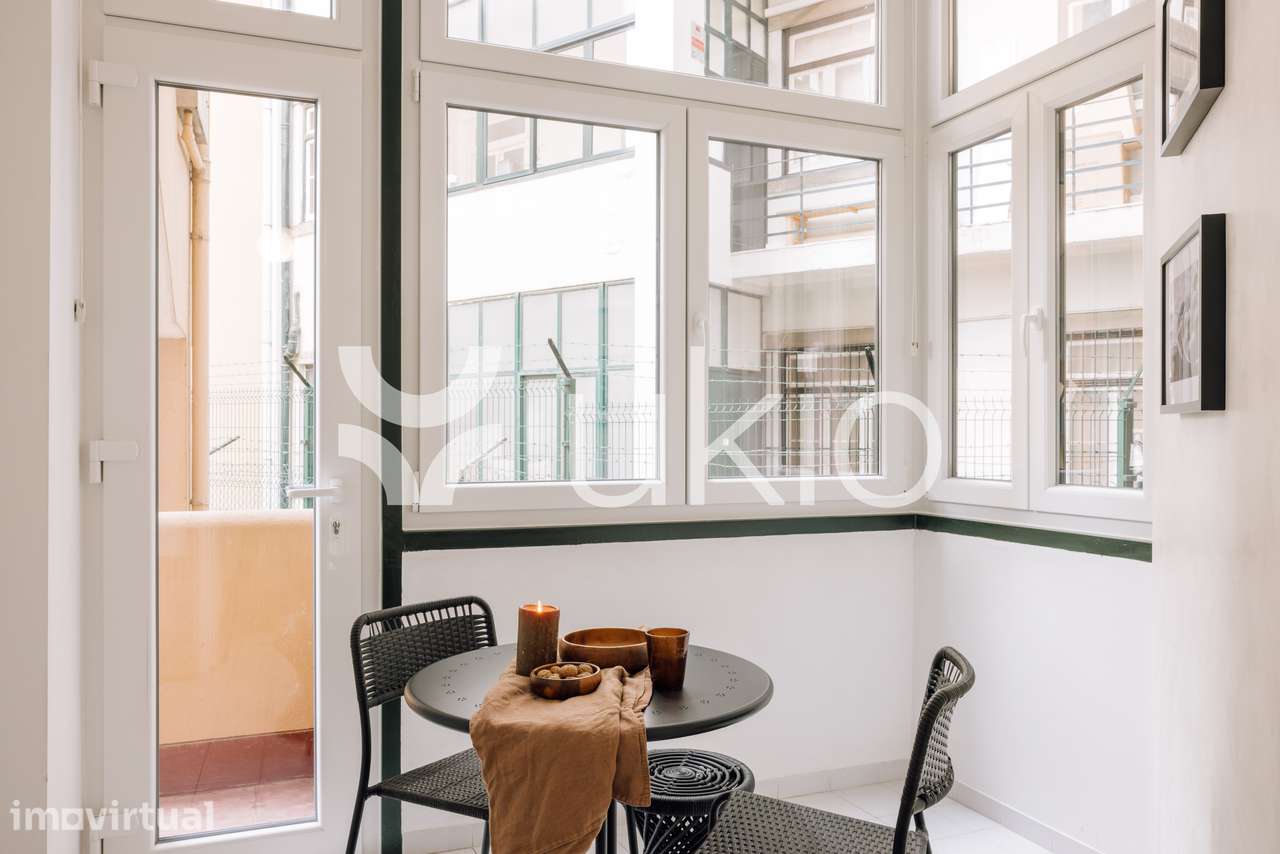 Apartamento T2 com terraço em Av. da Liberdade - Marquês de Pombal - Grande imagem: 4/24