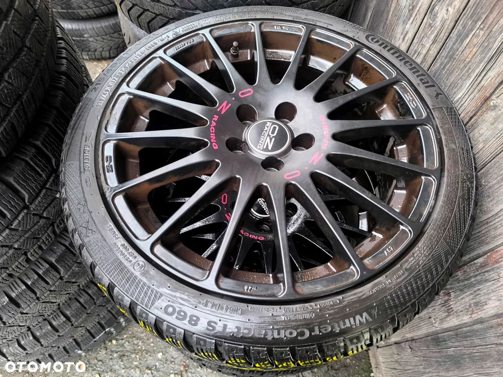 5x100 Alufelgi Felgi Aluminiowe 17 Koła Zimowe Zima OZ RACING SUPERTURISMO Czarne ITALY VW GOLF NEW BEETLE BORA POLO AUDI A3 TT A1 SKODA OCTAVIA I FABIA SEAT LEON I TOLEDO 2 IBIZA SUBARU TOYOTA 7mm Legnica ALU-RAD 215/40 - 3