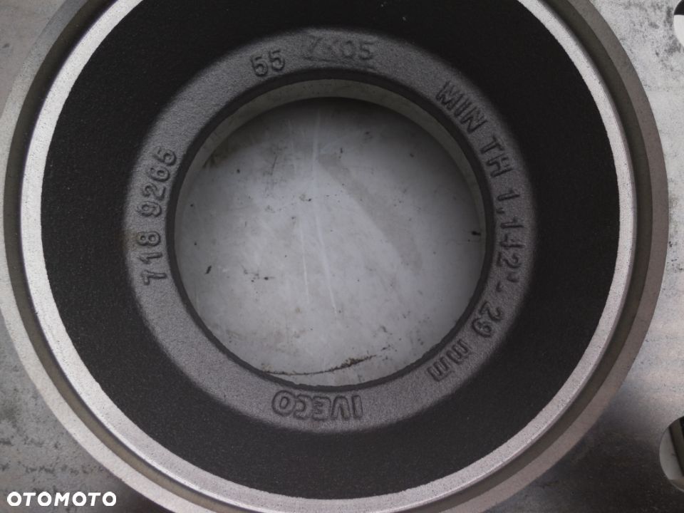IVECO EUROCARGO TARCZE HAMULCOWE 7189265 BREMBO KOMPLET ORYGINAŁ - 3