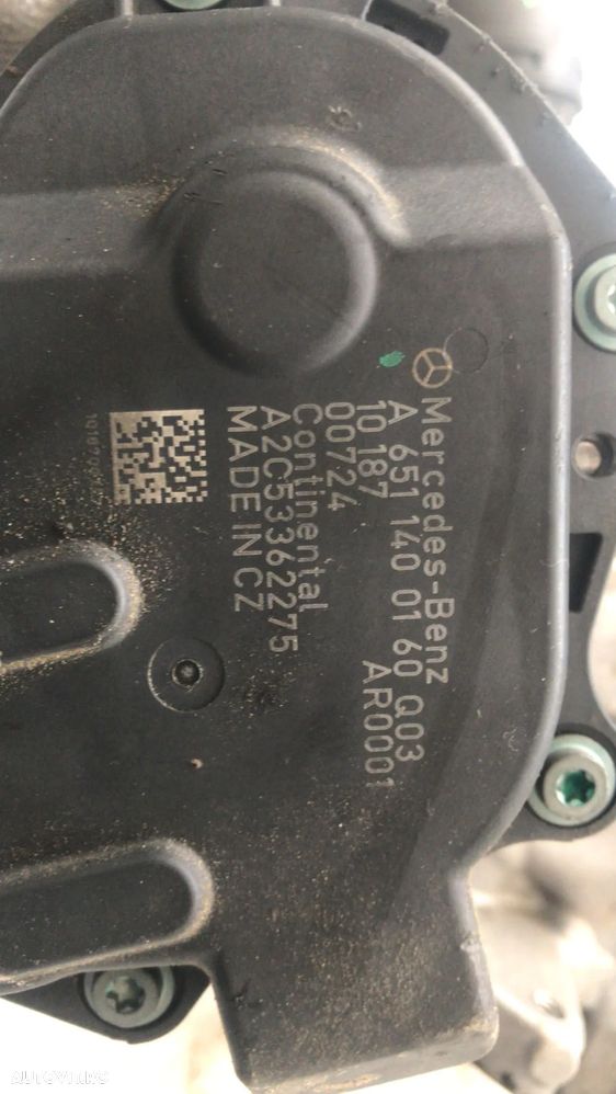 Racitor de gaze cu EGR Mercedes E class w212, C class w204 euro 5 a6511400075q10 A2C5336275 2.2 - 4