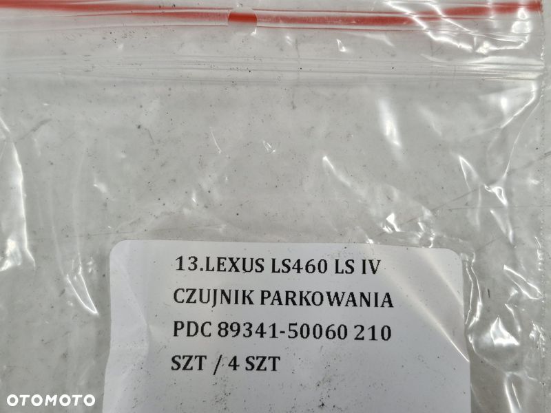 LEXUS LS460 LS IV CZUJNIK PARKOWANIA PDC 89341-50060 - 6