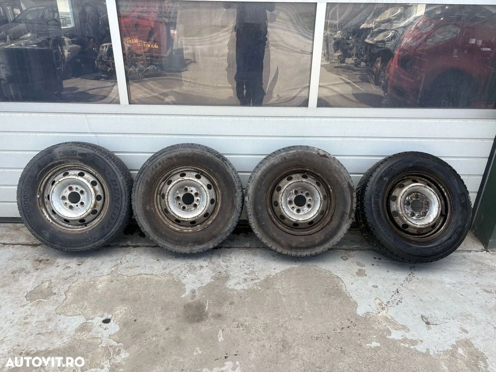Jante tabla Fiat Ducato cu caucuiri C 215/70R15 C - 2