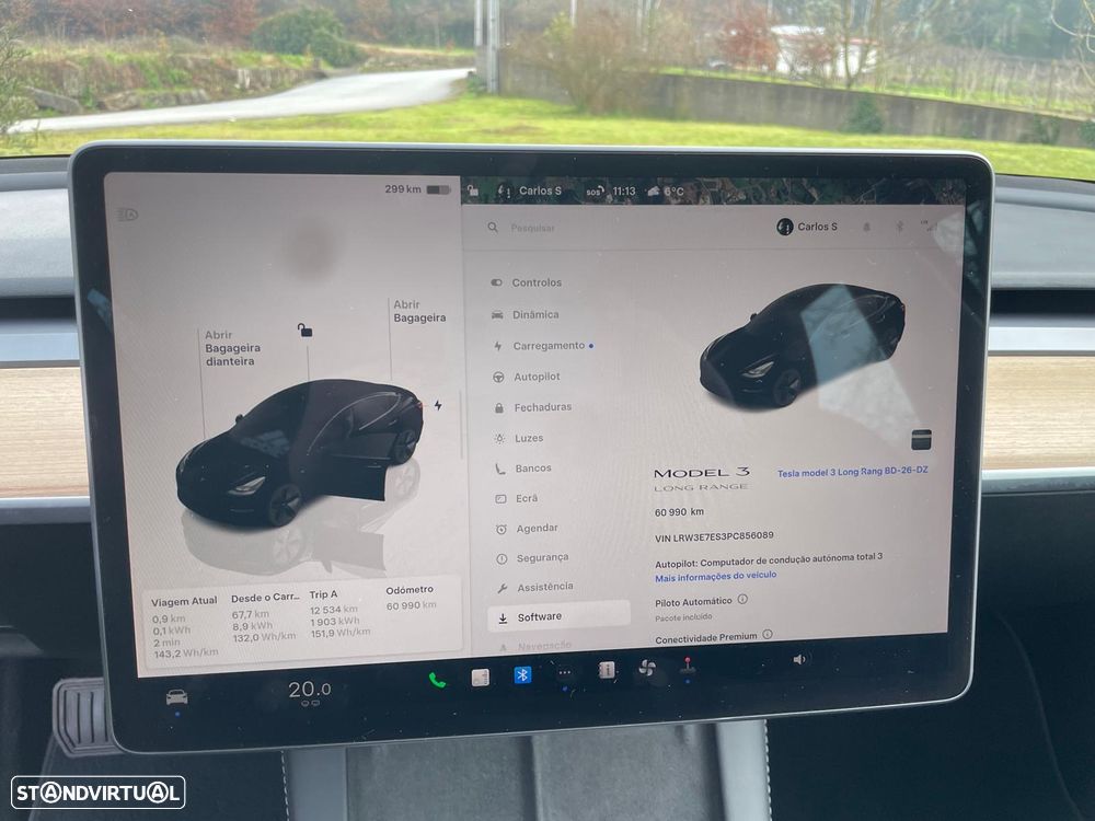 Tesla Model 3 Long Range Tração Traseira - 7